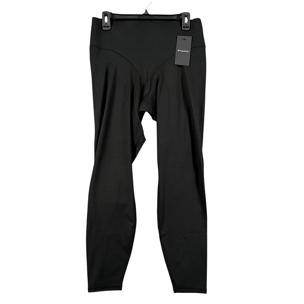 Fabletics PureLuxe Leggings Womens 2X Black High Waisted Compression Yoga Pants